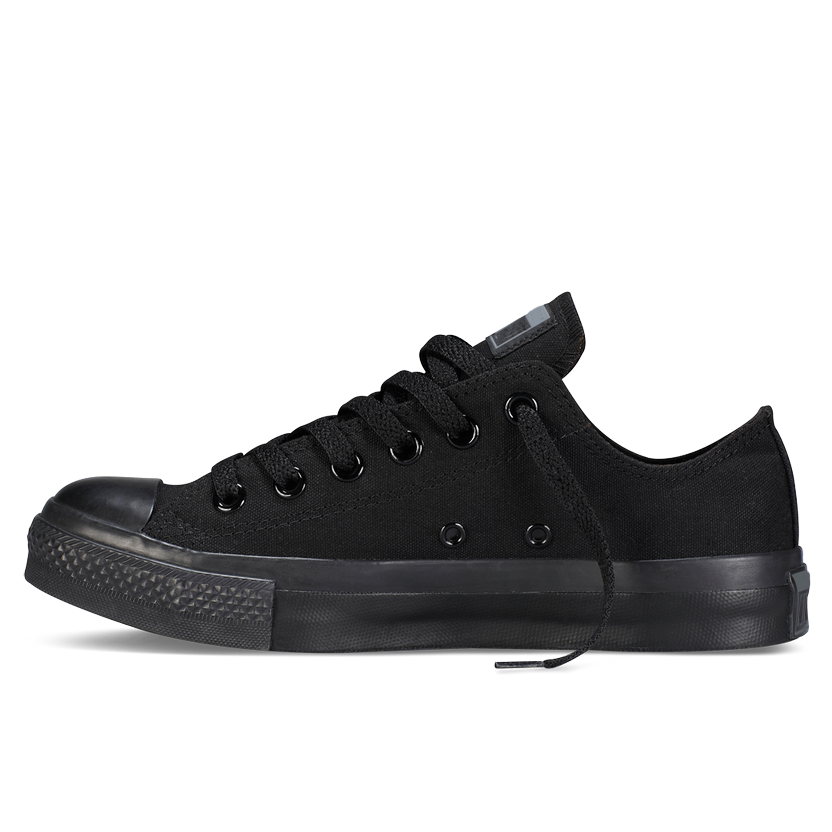 [HCM]Giày Sneaker Cổ Thấp CVS Nữ Màu Full Đen