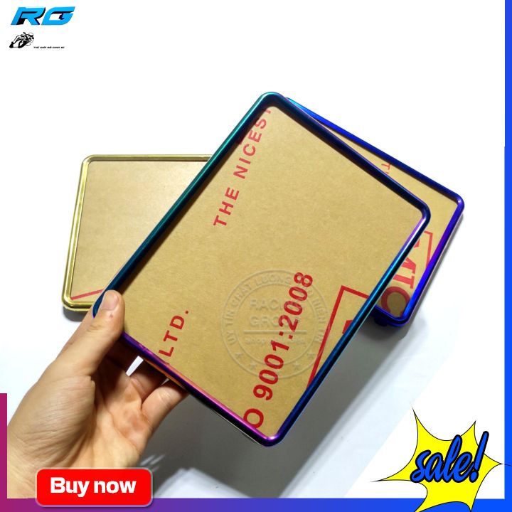 [HCM]Khung biển số xe titan dành cho xe máy