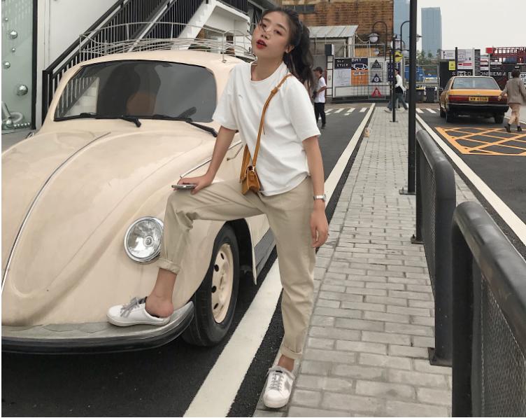 VIDEO THẬT - Quần baggy kaki unisex basic pants - ĐẢM BẢO CHẤT KAKI DÀY DẶN
