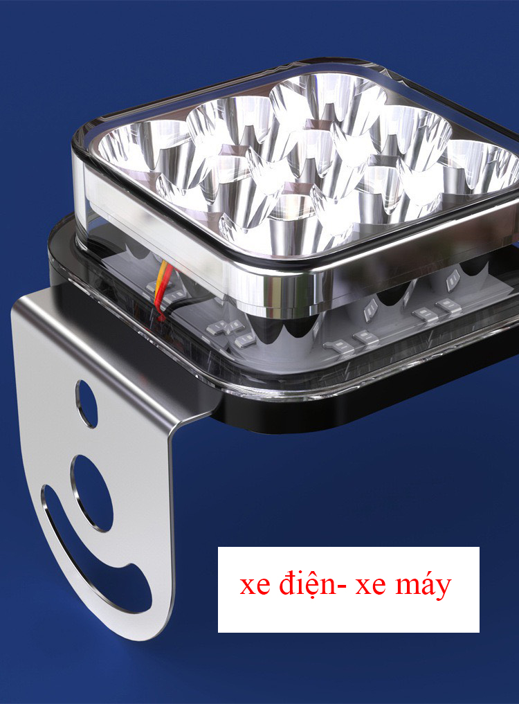 ĐÈN LED C8 TRỢ SÁNG PHÁ SƯƠNG CỰC SÁNG NHỎ GỌN CHO OTO, XE MÁY