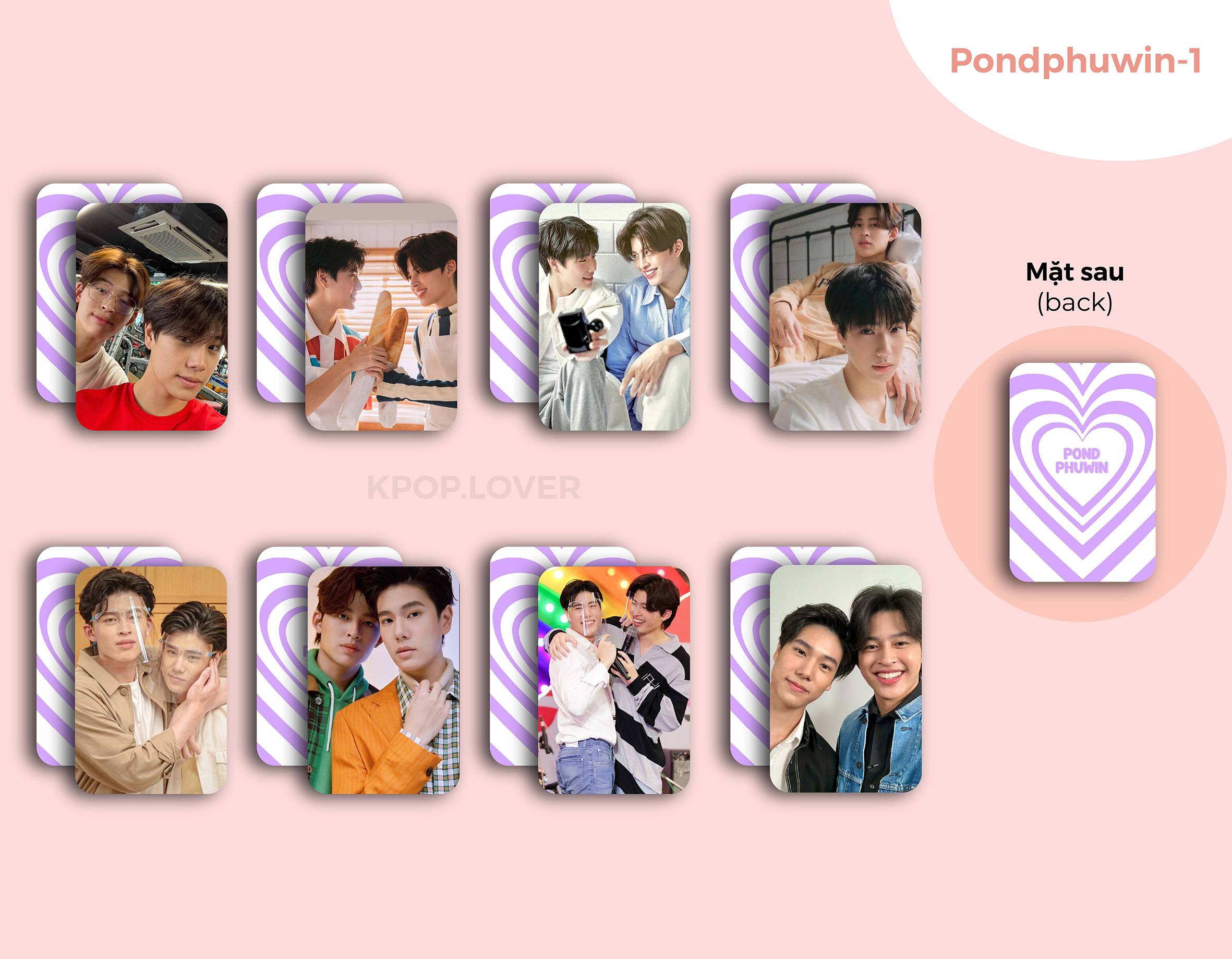 SET 8 CARD PONDPHUWIN