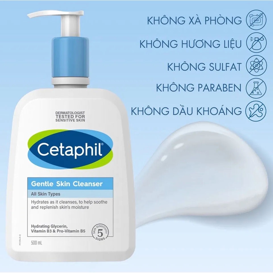 Sữa Rửa Mặt Cetaphil Gentle Skin Cleanser 473ml