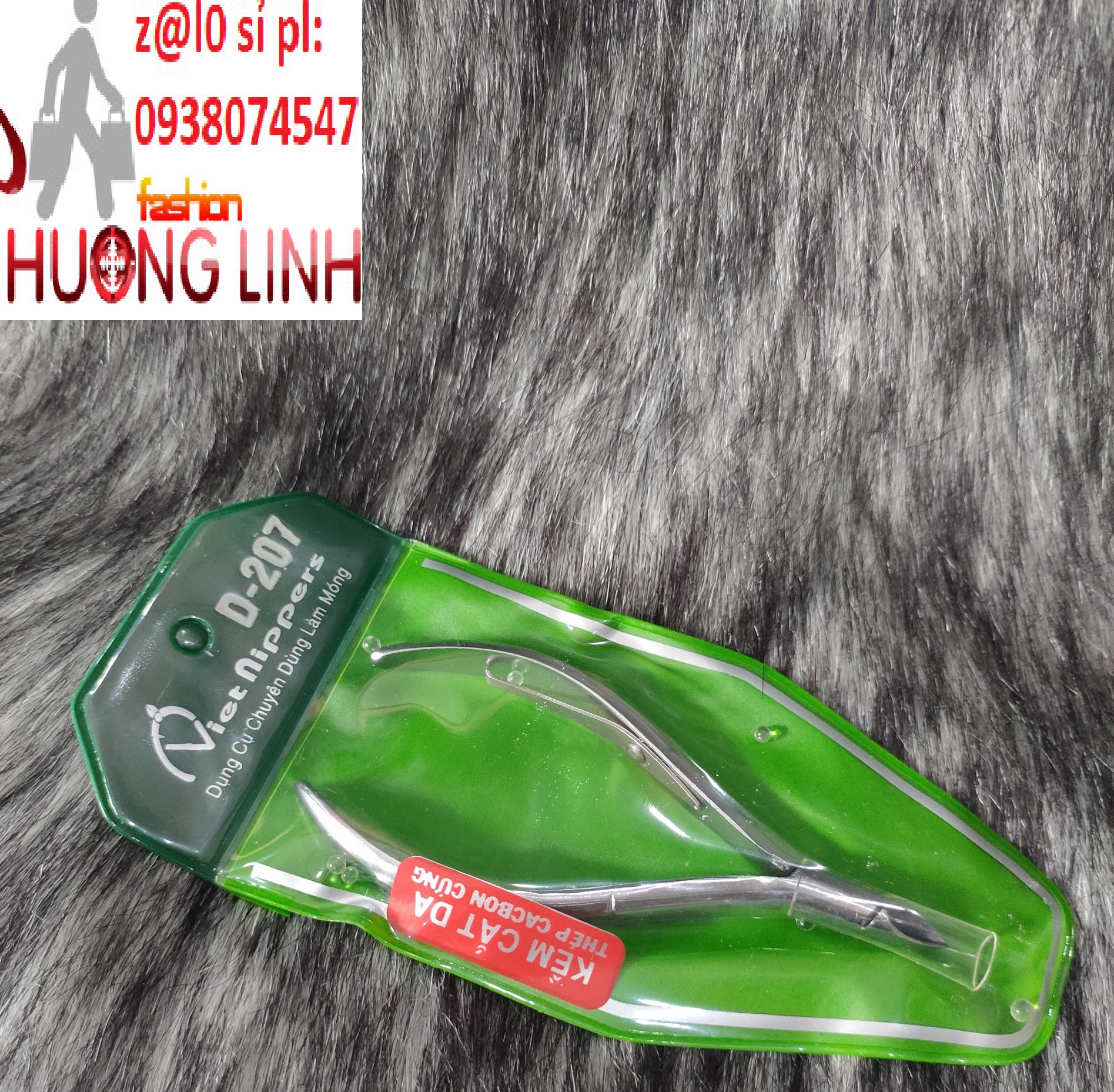 Kềm cắt da Viet Nippper màu bạc D 207