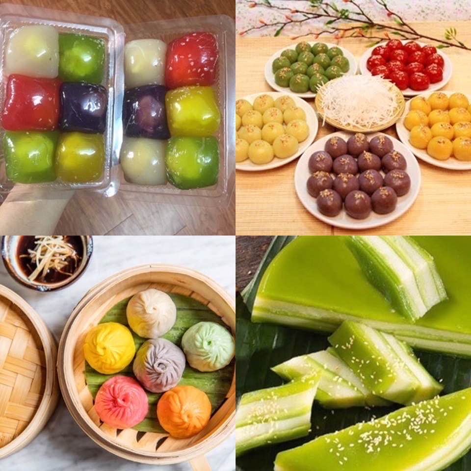 [HCM]Bột Lá Cẩm Tím Nguyên Chất 1kg