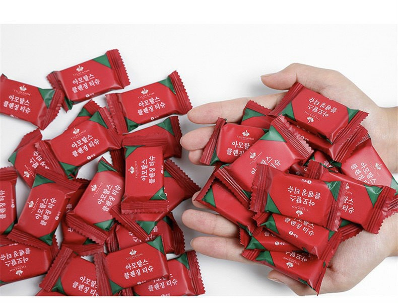 [HCM]Khăn Nén Rửa Mặt Viên Kẹo - Bông nở hình viên kẹo (Gói 20 viên nén dạng tròn)