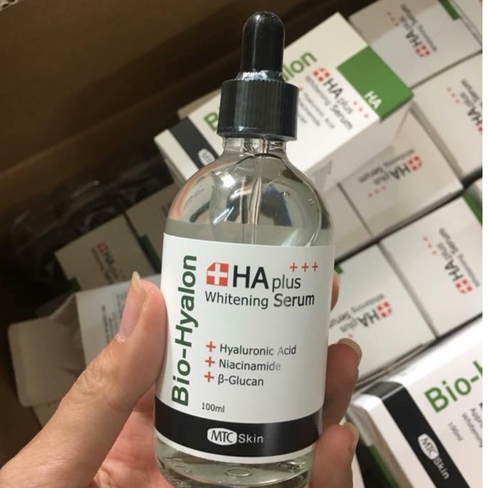 Serum ha plus cấp ẩm làm trắng da mtc skin
