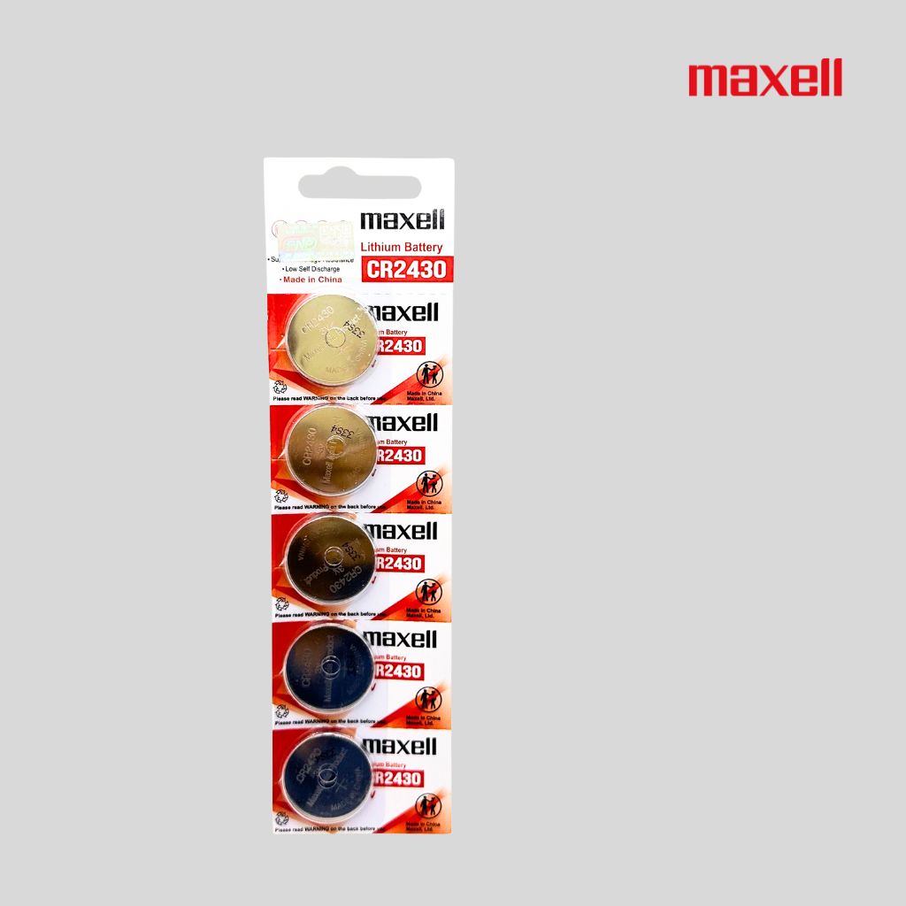 Pin CR2430 Maxell Lithium 3V - Hàng chính Hãng