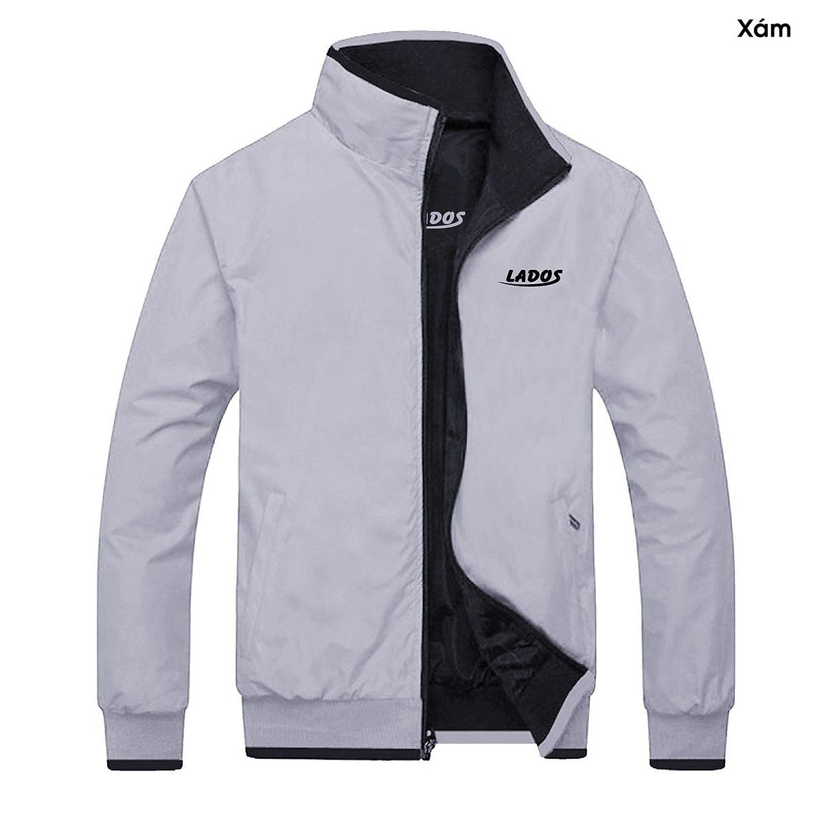 Áo khoác dù nam 2 mặt cao cấp chất dày dặn LA.DOS, áo khoác chống nắng , Unisex