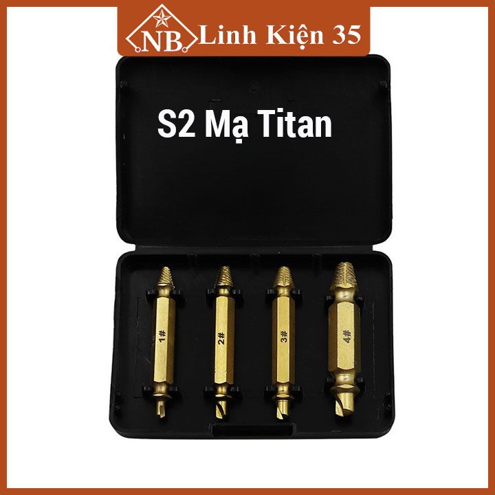 Bộ dụng cụ tháo ốc vít toét đầu S2, độ cứng đạt chuẩn 53 đa dạng cỡ vít