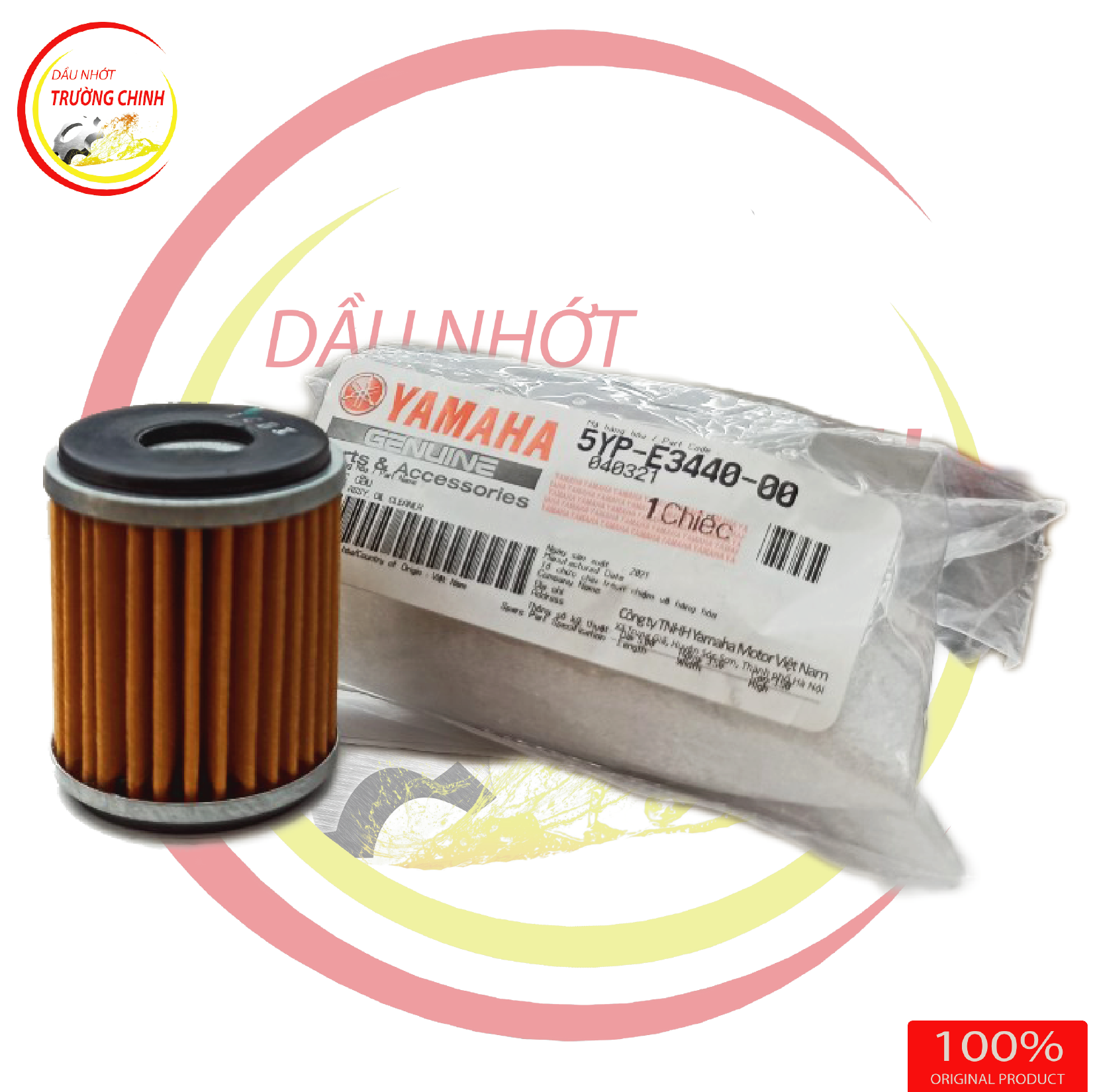 Lọc nhớt ya chính hãng dành cho xe ex 150 135 sirius