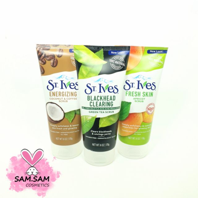 Sữa rửa mặt tẩy tế bào chết St.Ives, được sản xuất từ các thành phần lành tính, đảm bảo chất lượng như mô tả, an toàn cho người sử dụng