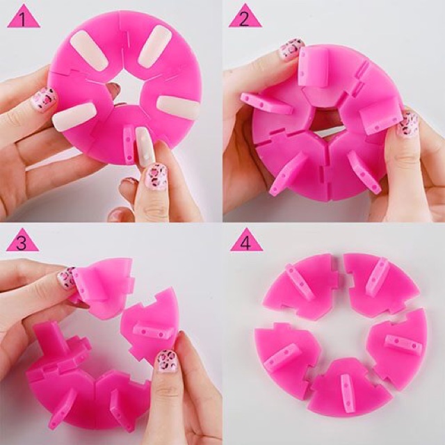 Đế nhựa đỡ móng mẫu tập vẽ