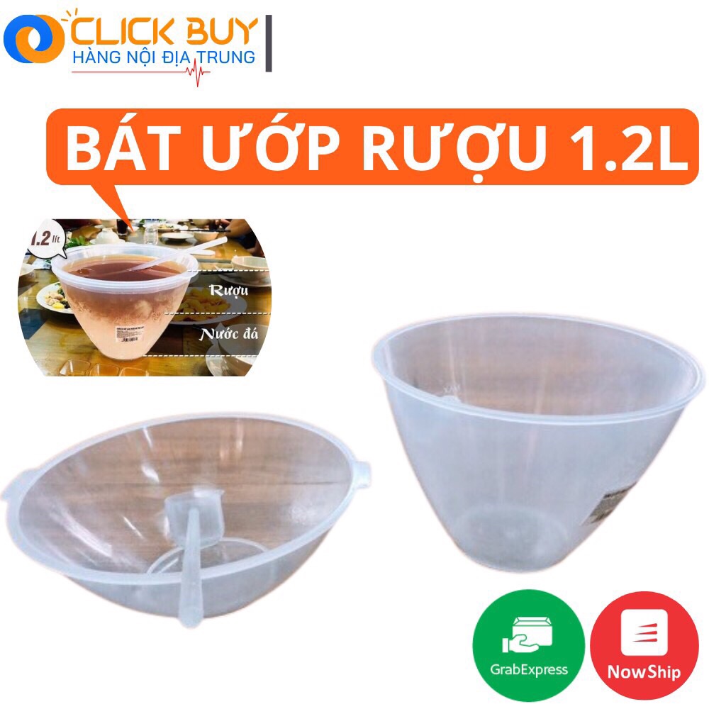 BÁT ƯỚP LẠNH 1,2 l- tặng kèm gáo múc