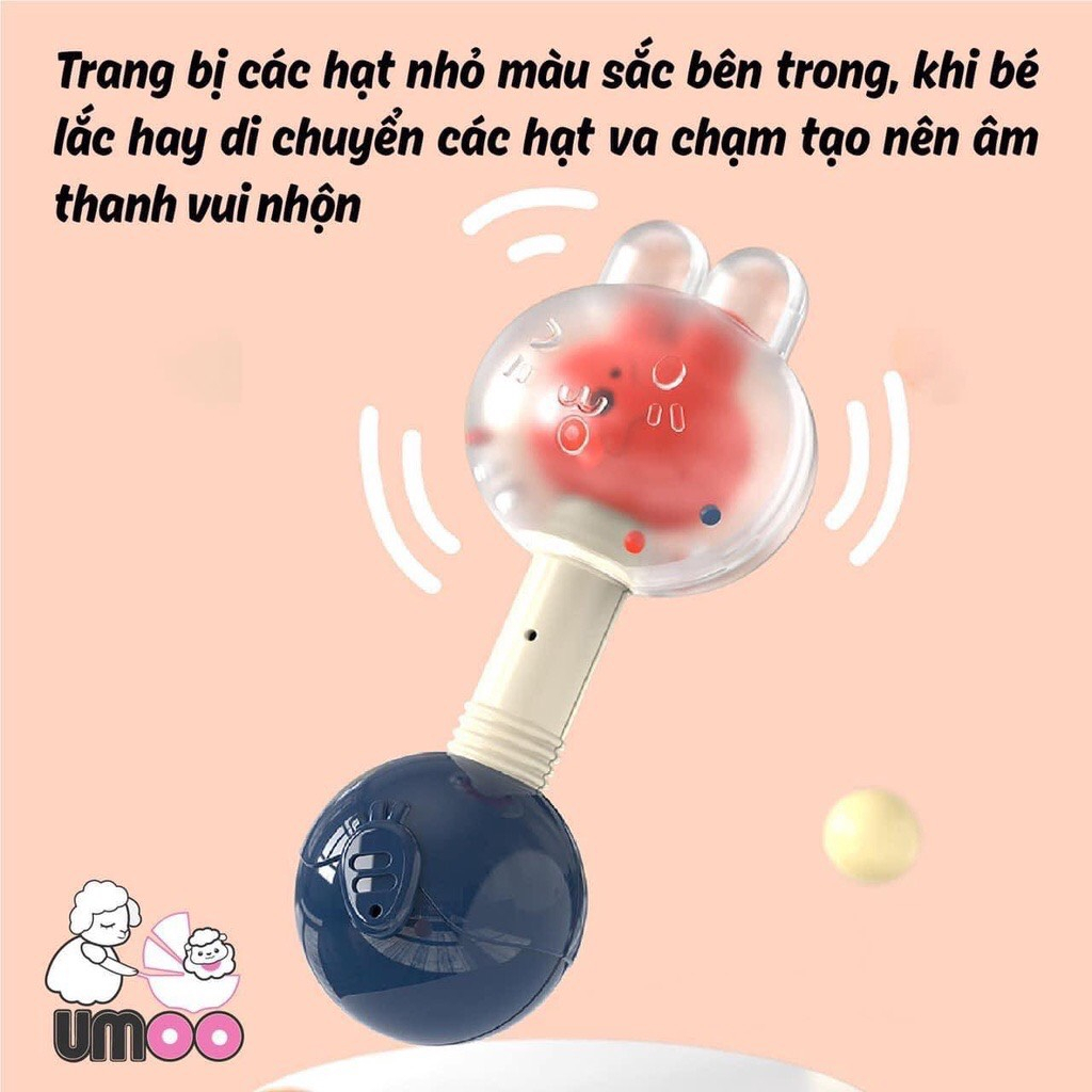 Hộp xúc xắc đèn nhạc Umoo UM-10100