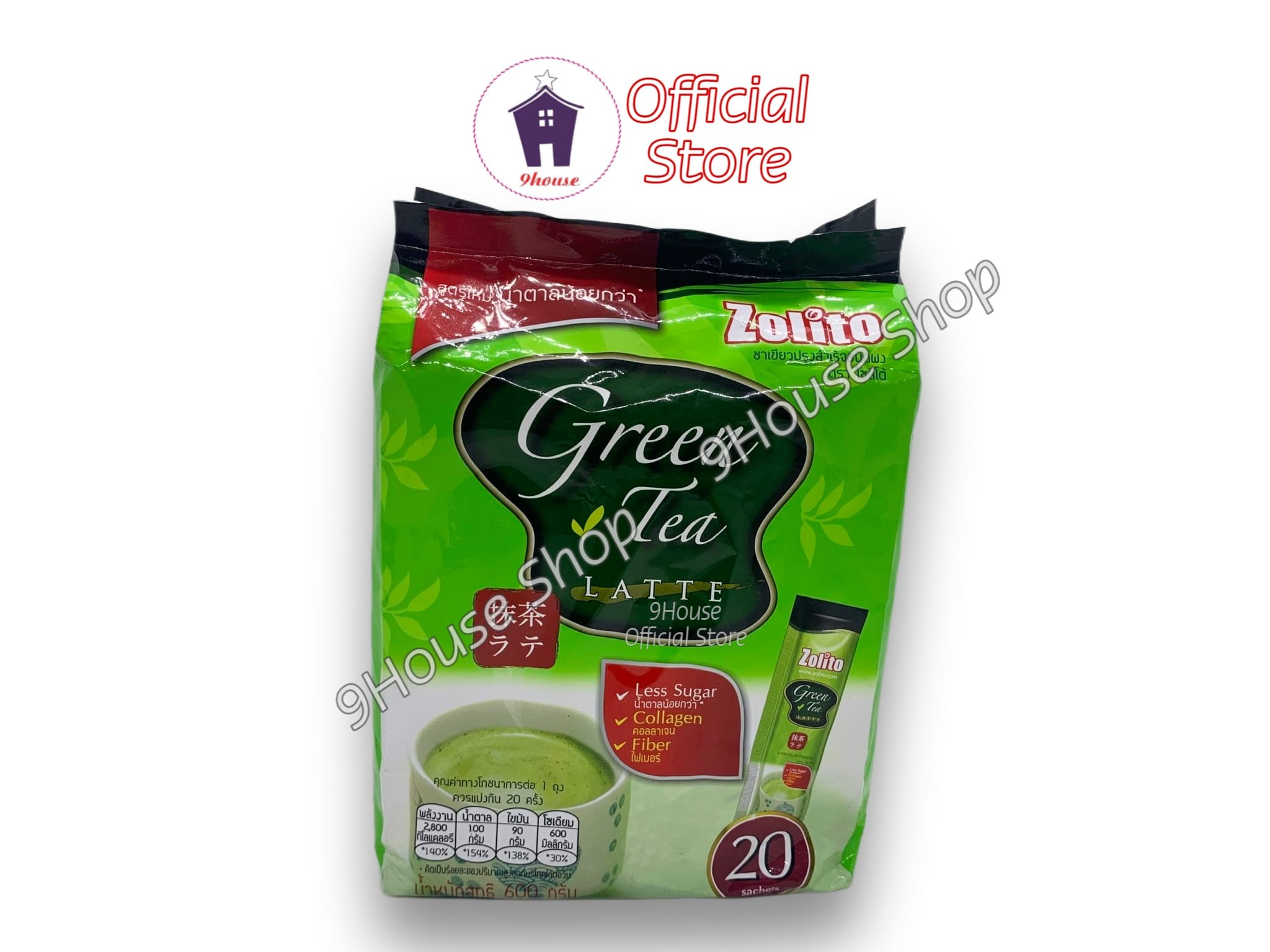 01 gói trà sữa thái hoà tan zolito thái lan