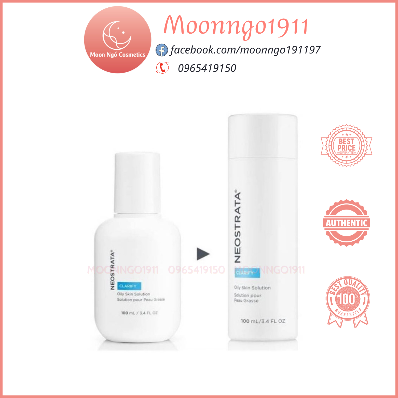 Neostrata Oily Skin Solution Lotion AHA 8% chai full 100ml (chất lỏng)