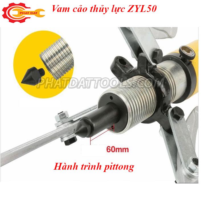 Vam Cảo thủy lực 50 tấn ZYL50