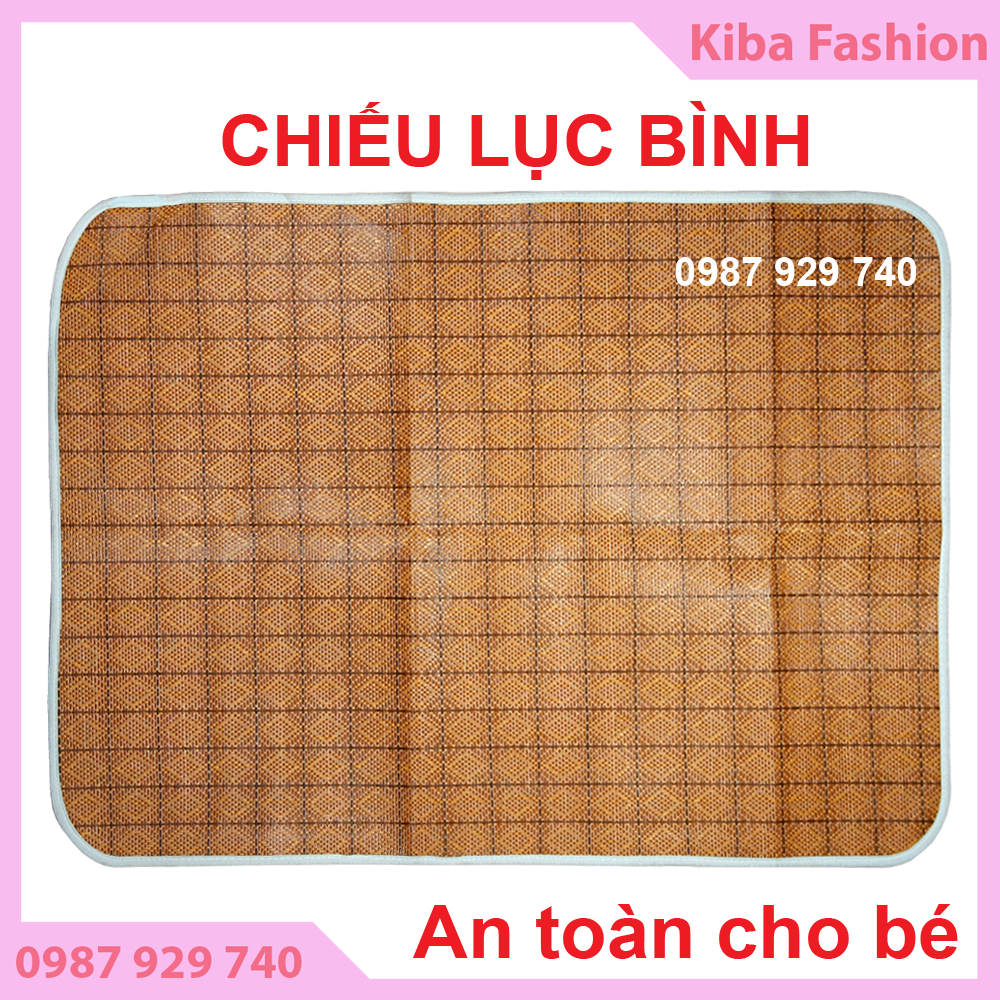 Chiếu lục bình Vip - LOẠI ĐẸP - Chiếu lục bình chống thấm thoáng mát dùng cho mùa hè 58x83cm đồ cho trẻ sơ sinh CLB47