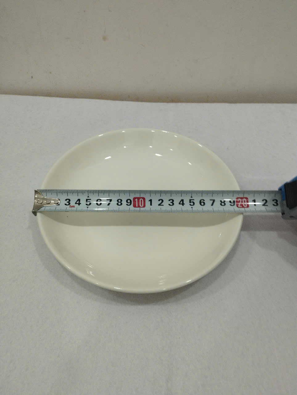 (mua 10c tặng 1c cùng loại) Dĩa sứ tròn ảo nhiều size 15cm 18cm 20cm 22.5cm