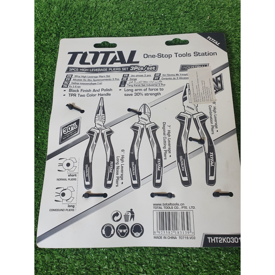 BỘ 3 KỀM RĂNG, CẮT VÀ NHỌN CAO CẤP TOTAL THT2K0301S