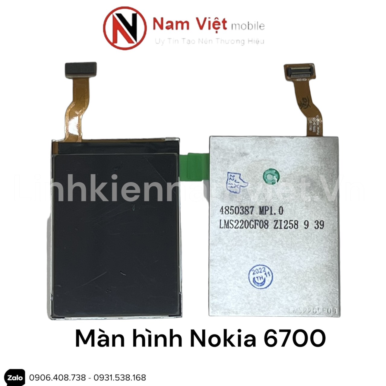 Màn hình nokia 6700 zin