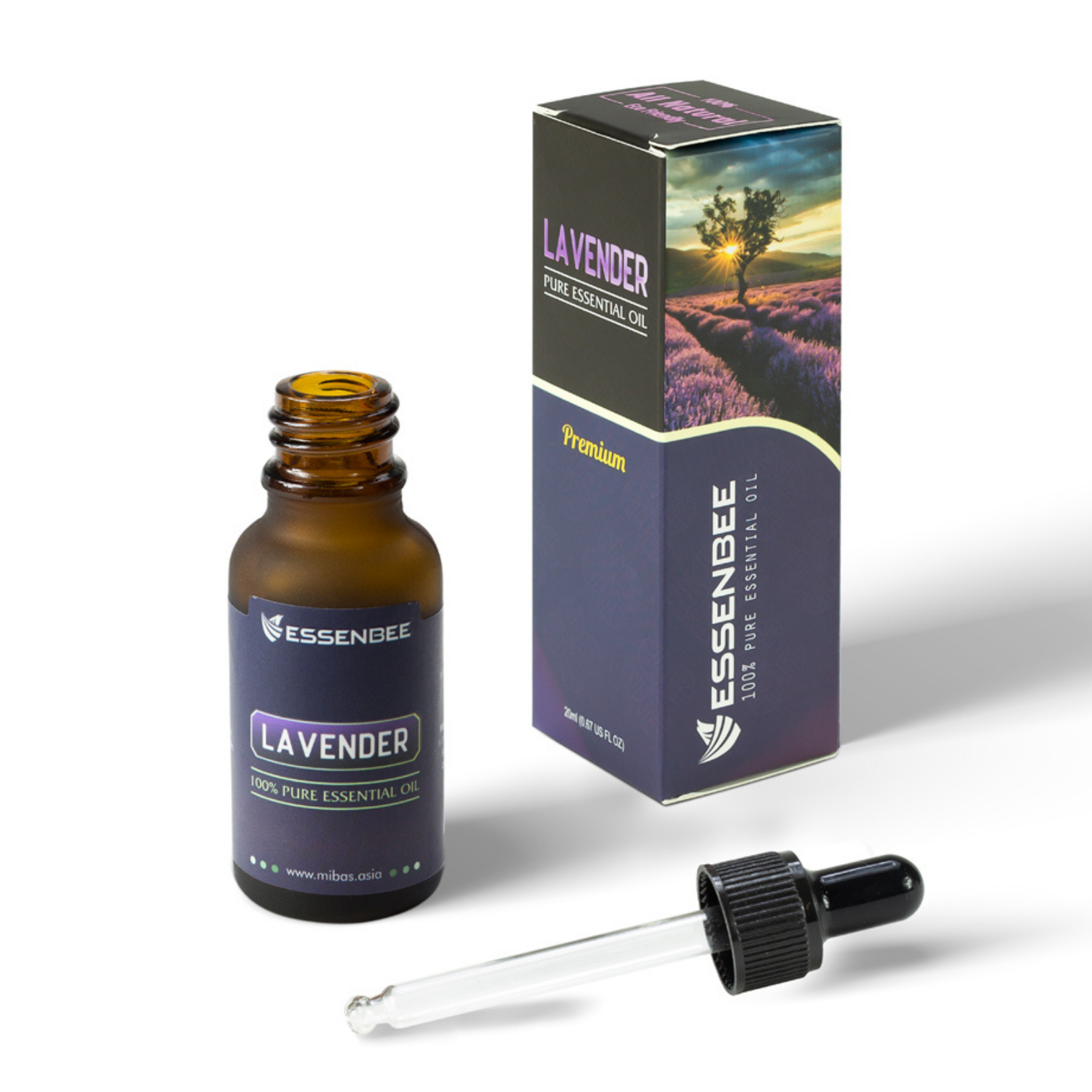 Tinh dầu Hoa Oải hương Lavender - Essenbee - 20ml