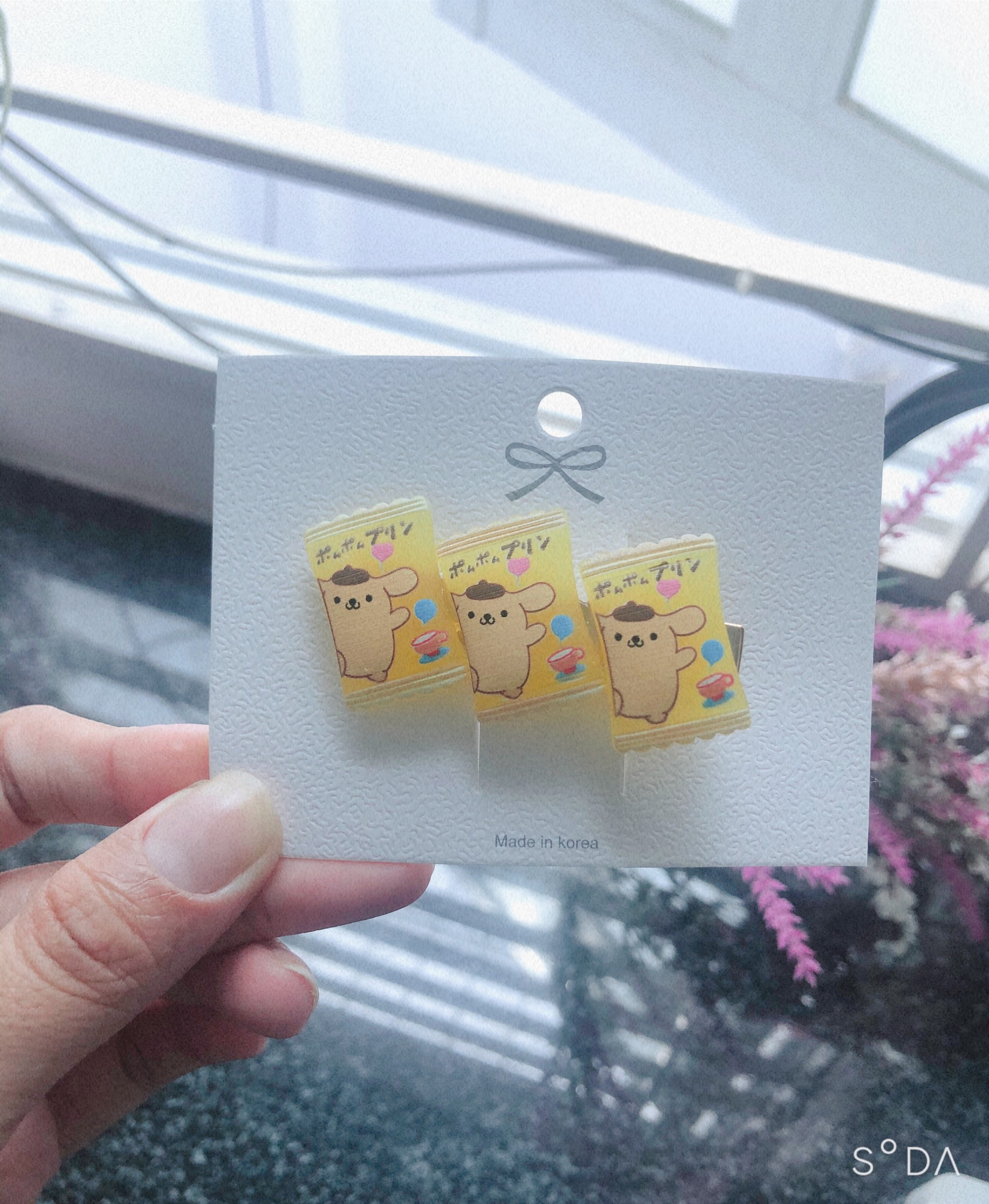 KẸP TÓC SANNRIIOOO MẠ VÀNG SIÊU XINH MIKA MIKA