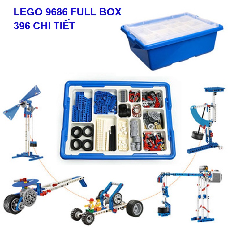 (Full box) Bộ Lego Technic 9686