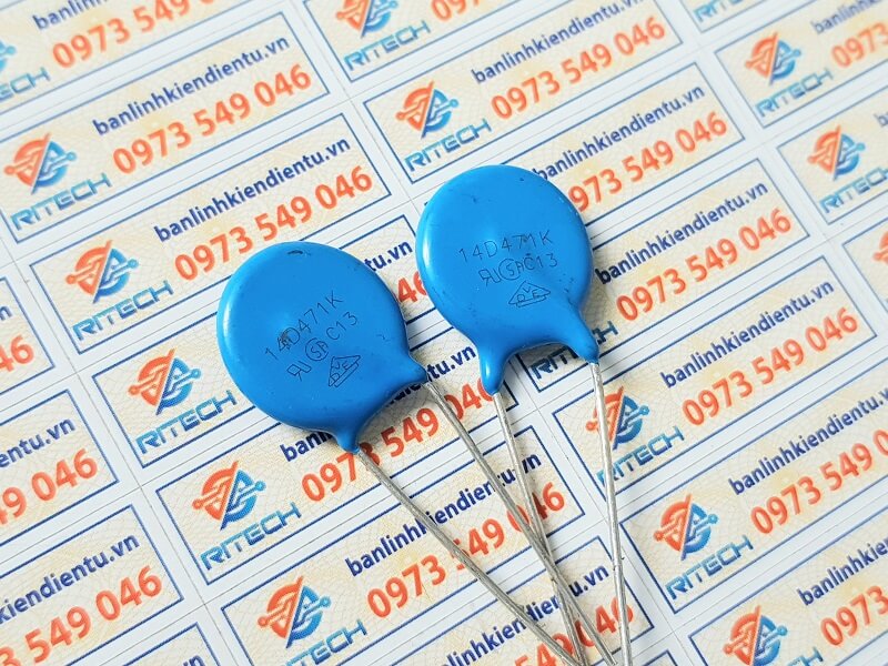 Combo 10 tụ chống sét varistor 14d471k 470v 14mm