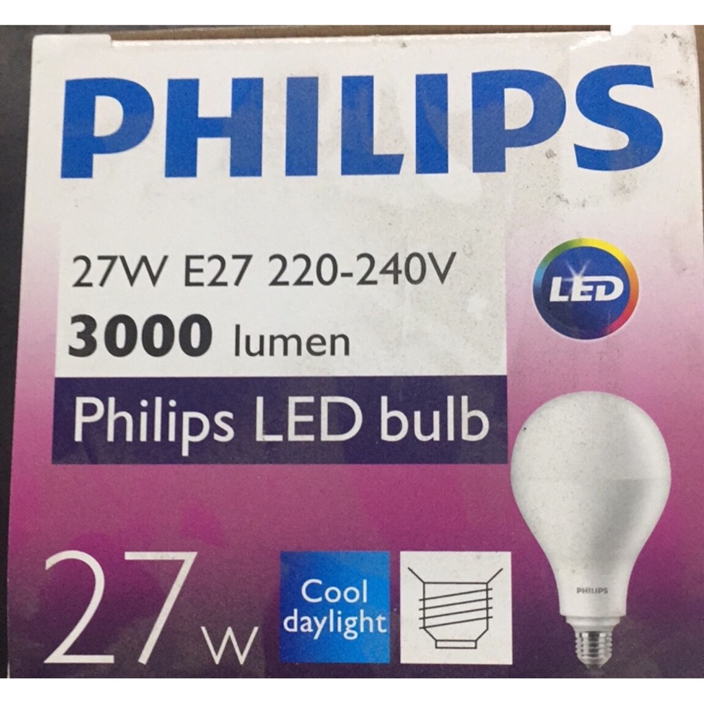Bóng Led BUld Philips Siêu sáng 27w