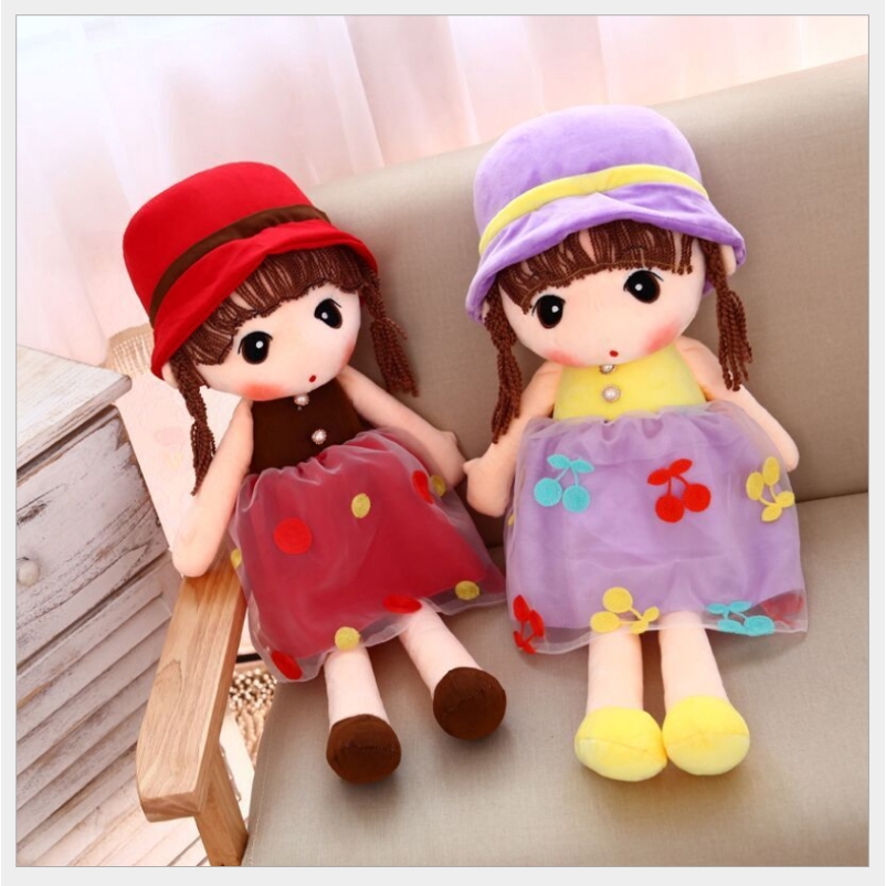 Gấu Bông Búp Bê Quà Tặng Cho Bé Gái