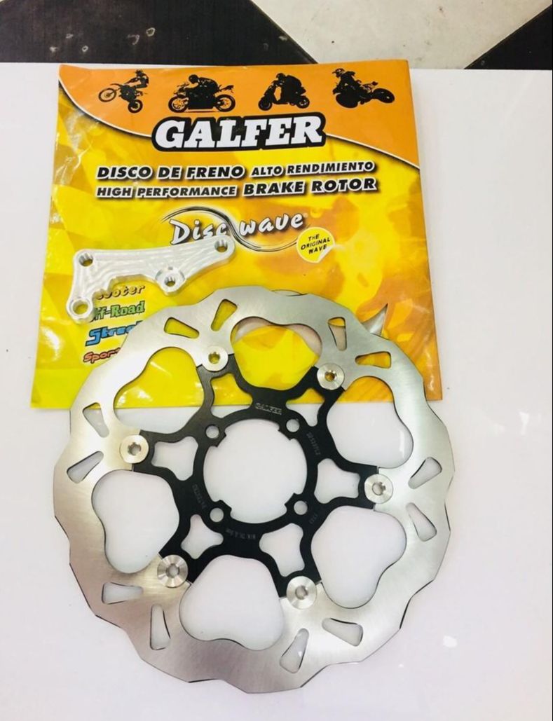 Đĩa thắng trước galfer 260mm lòng đen cho xe máy