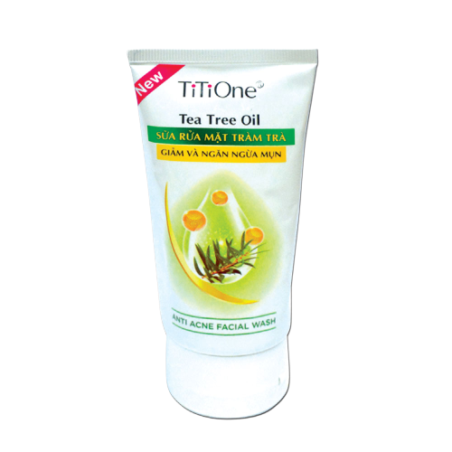 Sữa rửa mặt Titione Tràm Trà ngăn ngừa mụn chai 70g