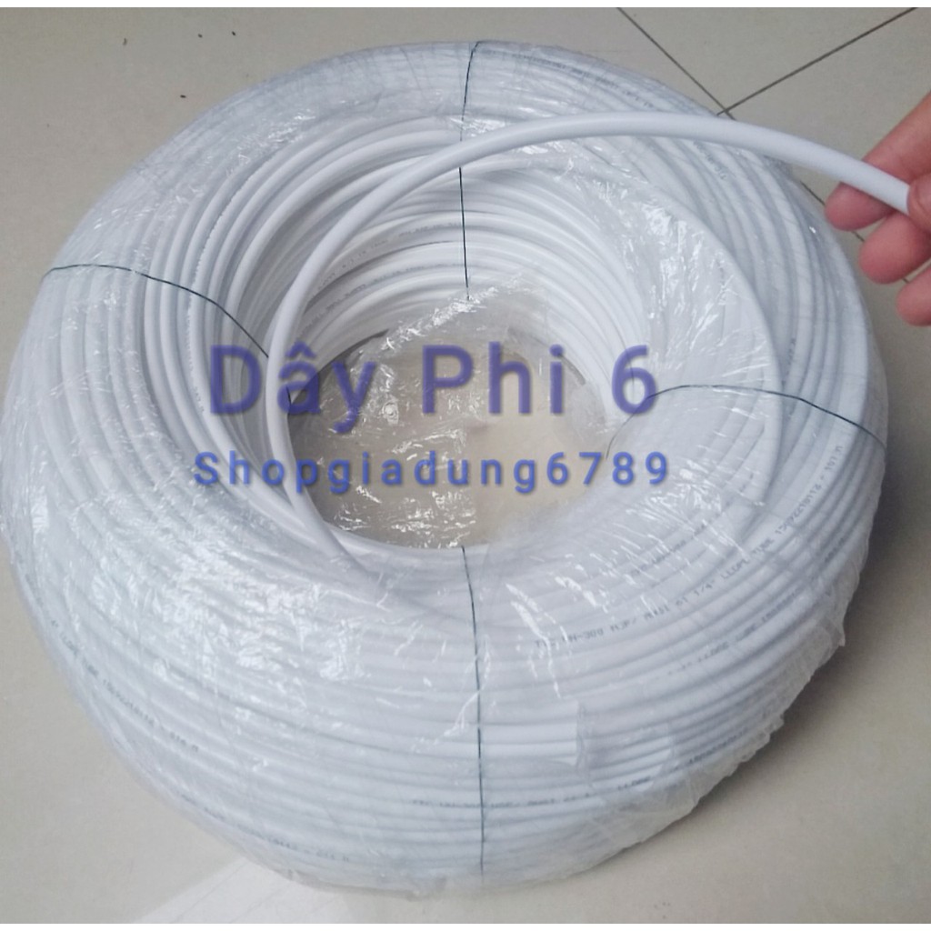 Dây Phi 6 - Phi 10 Cho Máy Lọc Nước - Máy Phun Sương - 1m