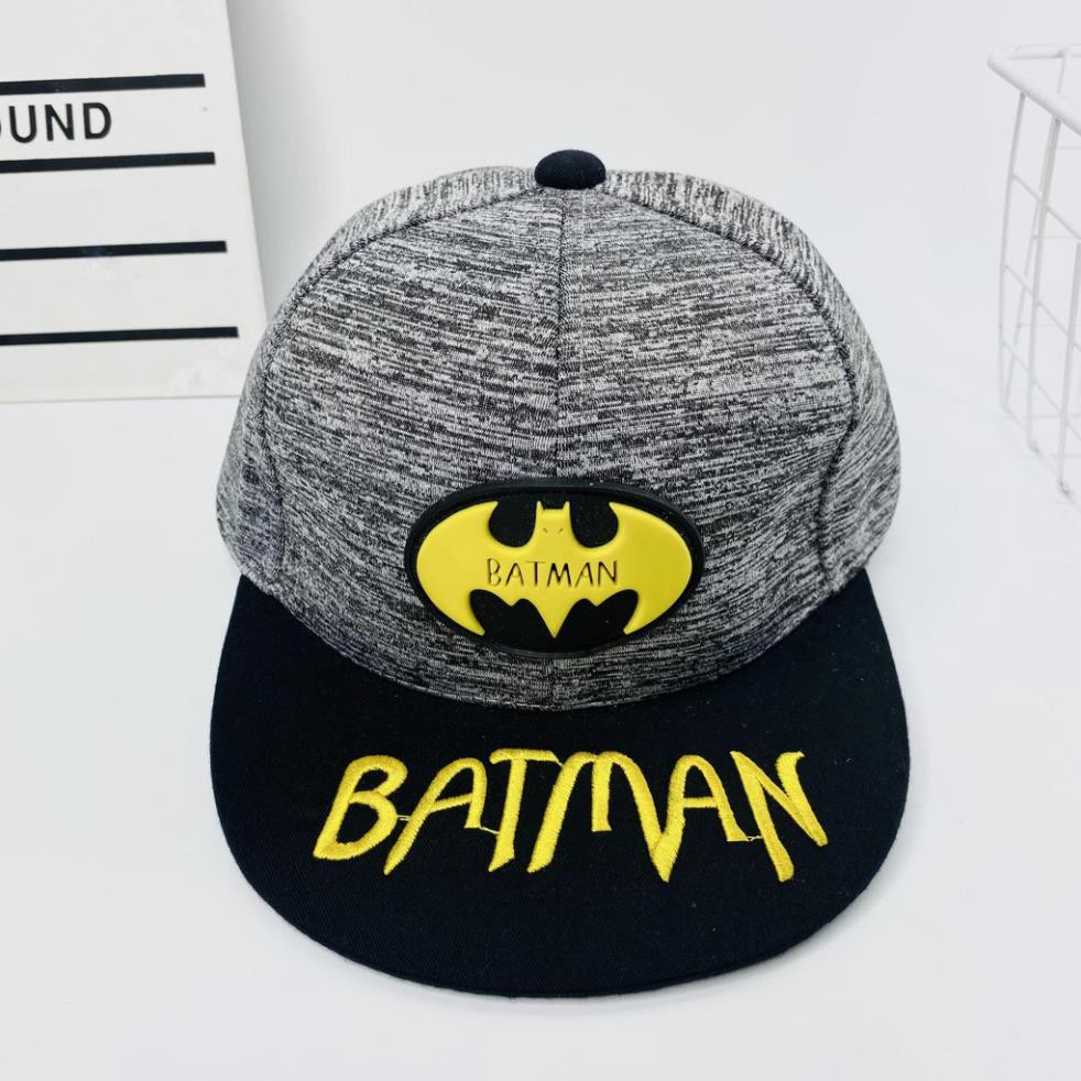 Mũ Cho Bé, Nón Lưỡi Trai Cho Bé Có Hình BATMAN.