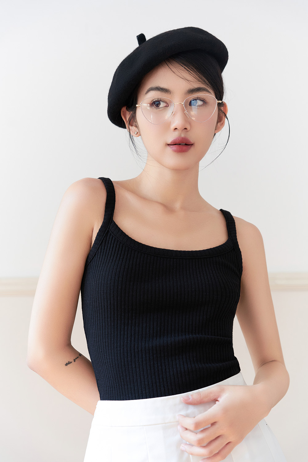 DOTTIE -  Áo thun hai dây căn bản - T0667