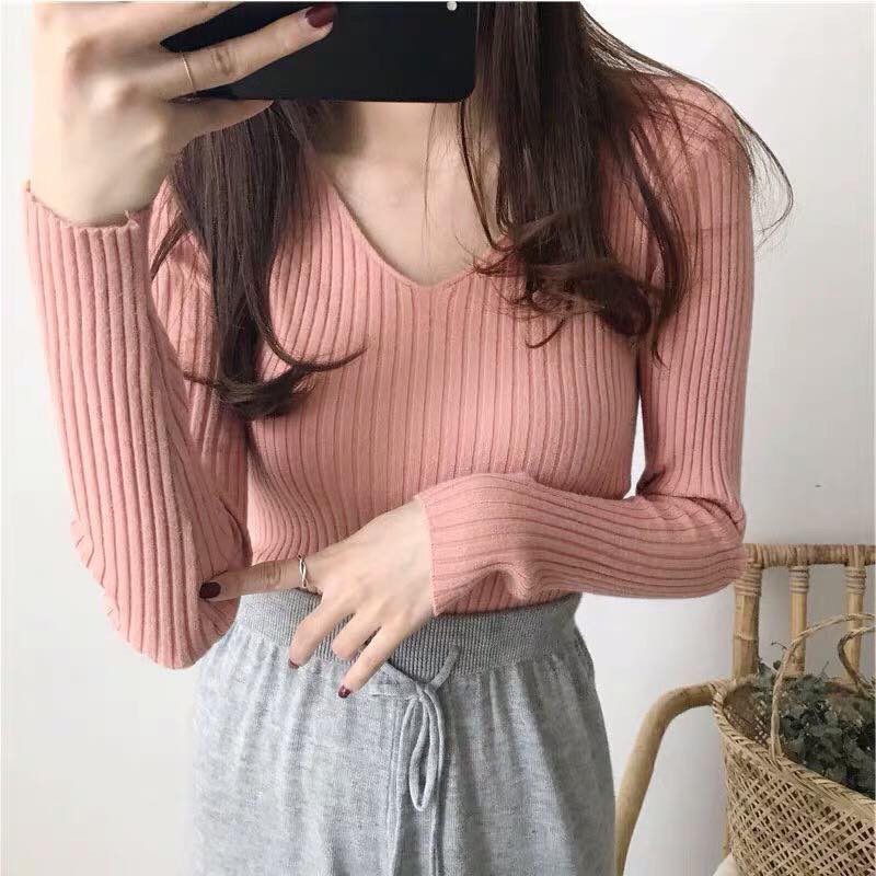 ÁO LEN CỔ TIM SIÊU HOT, SIÊU XINH