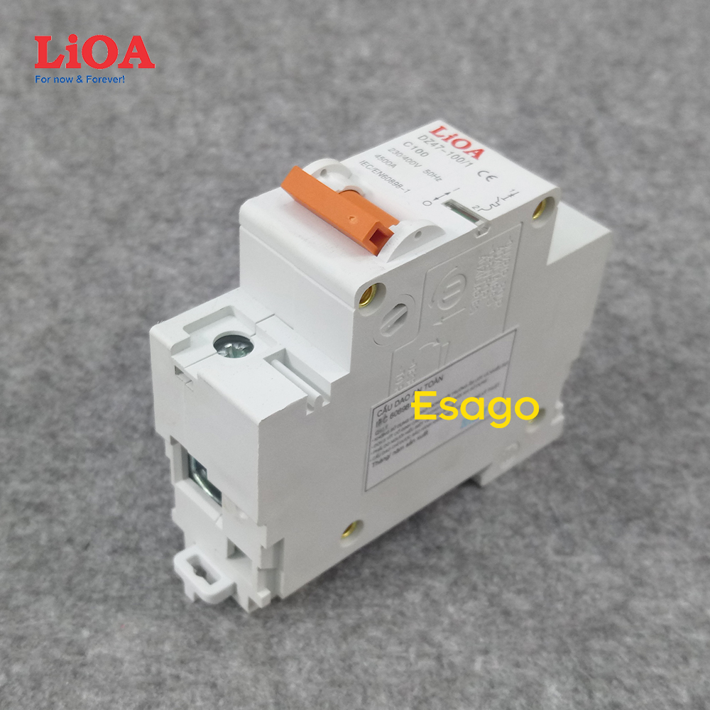 [HCM][100A] Cầu dao tự động (APTOMAT) LiOA loại 1 cực 100A