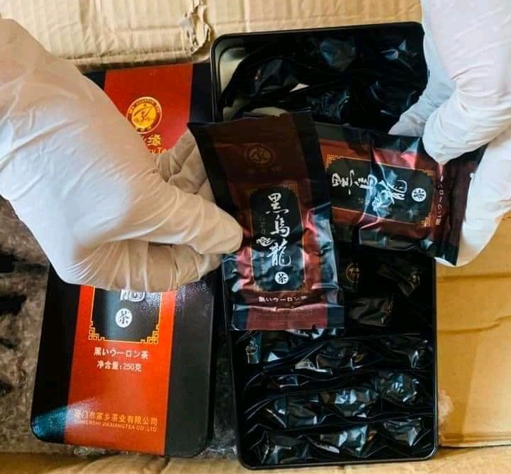 TRÀ Ô LONG Than - 100% nguyên chất - 18 tháng - hộp thiếc - Tạm Biệt Lớp Mỡ Thừa