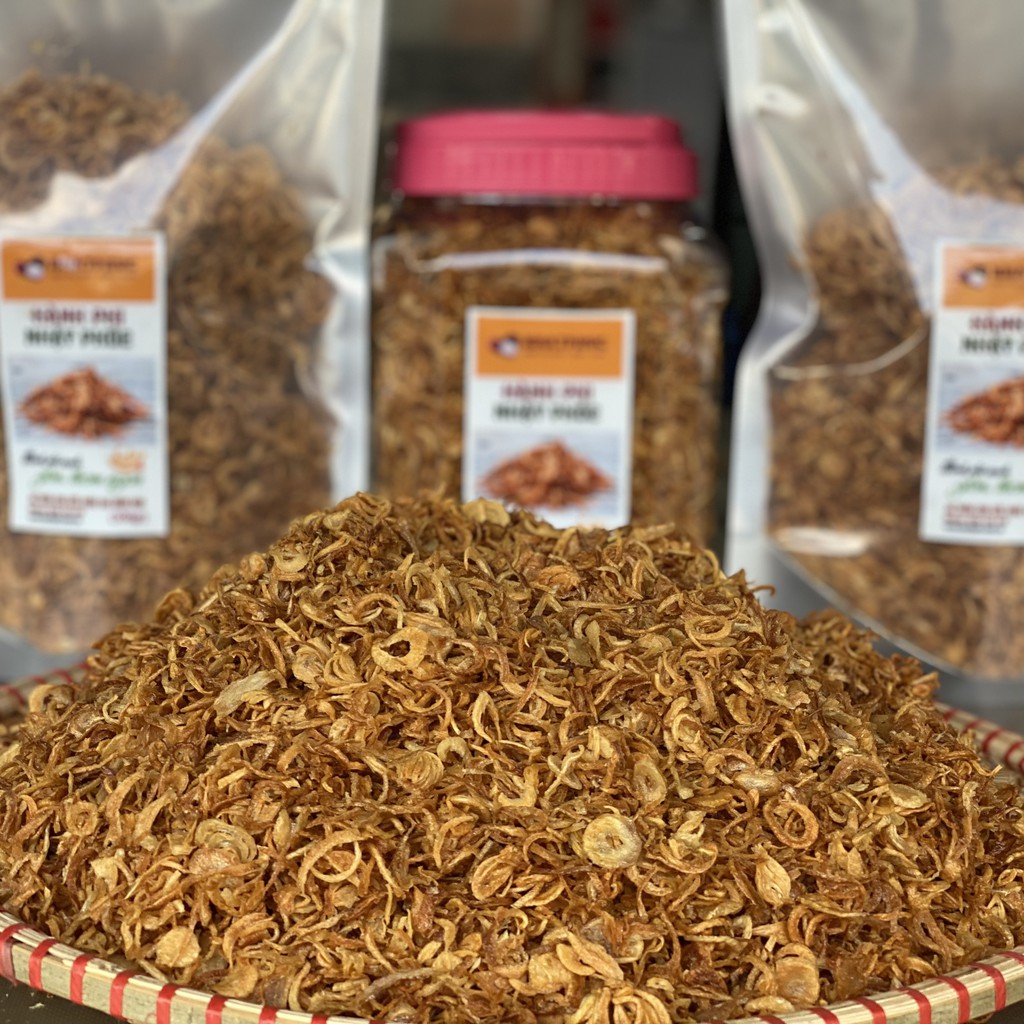 Hành Phi Sạch - Thơm, Giòn, Nguyên Chất 100%
