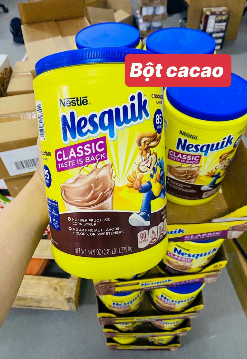 [HCM]Bột cacao nesquick Mỹ