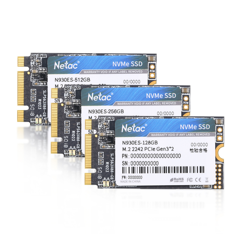 Bảng giá Ổ Cứng SSD 128GB M.2 2242 NVMe PCIe Netac 930ES Gen3*2 Chính Hãng Dùng Cho Laptop PC Desktop Phong Vũ