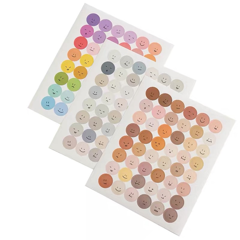 Combo sticker dán nhiều mẫu biểu tượng cảm xúc