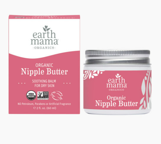 Kem bôi đầu ti Earth Mama Organic Nipple Butter Breastfeeding Cream - 60ml