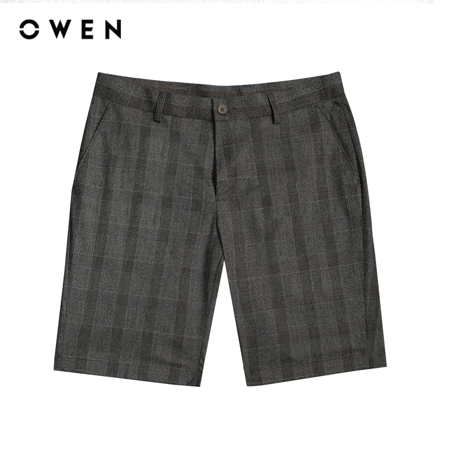 OWEN - Quần short Trendy SW221328 màu Nâu