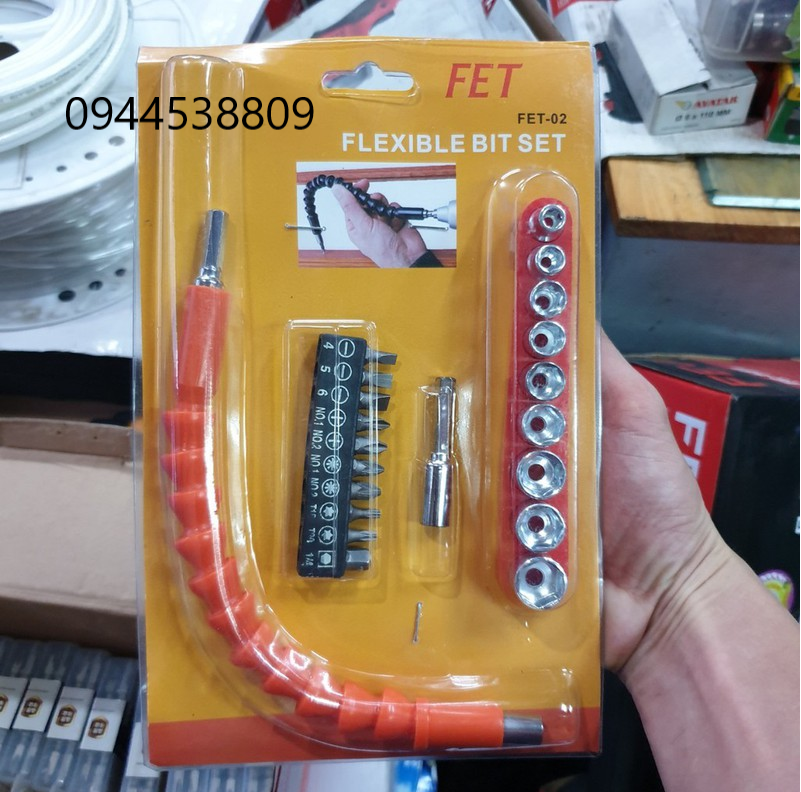 Bộ dụng cụ vặn ốc vít FET đa năng cho máy khoan