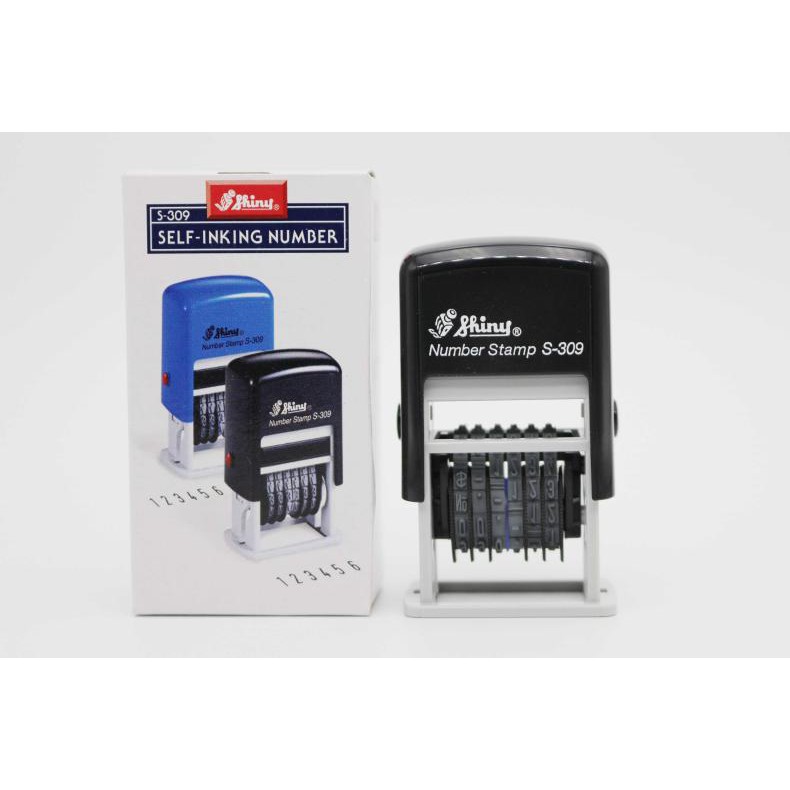 Dấu 6 số thay đổi tùy ý liền mực cao 3-4mm không tự nhảy số