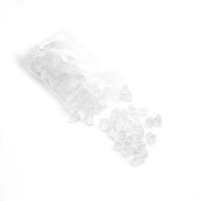 CHỐT KHUYÊN TAI SILICON- COMBO 10 ĐÔI