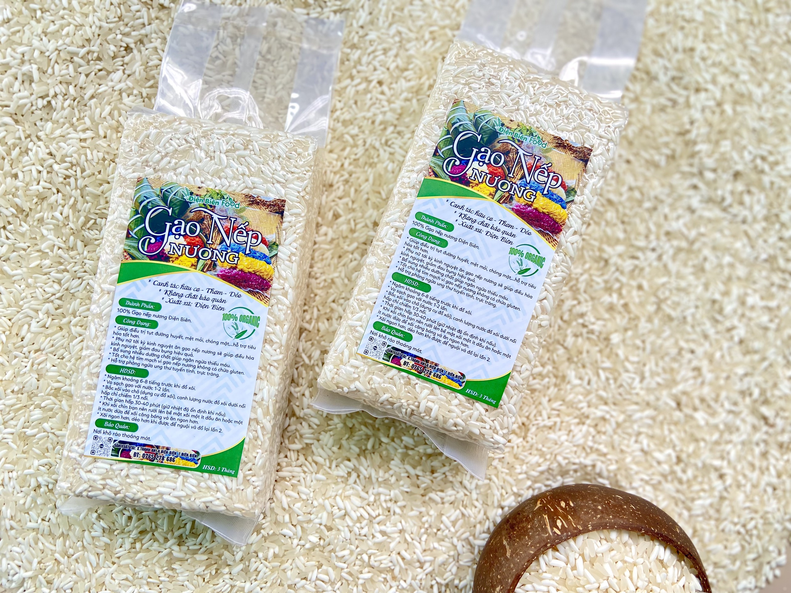 Gạo Nếp Lương Điện Biên 1kg