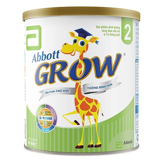 Sữa bột Abbott Grow 2 400g (cho bé 6-12 tháng)